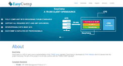 Desktop Screenshot of easycwmp.org
